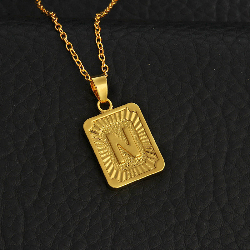 Eloria – Collier Initiale Luxe