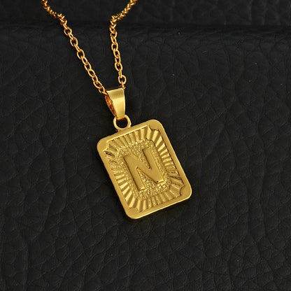 Eloria – Collier Initiale Luxe