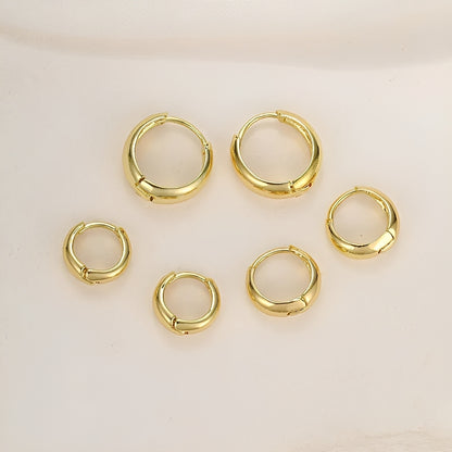 Renee – Boucles d'Oreilles Dorées