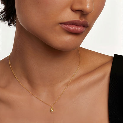 Maelyne – Collier Pendentif Cadenas Mini