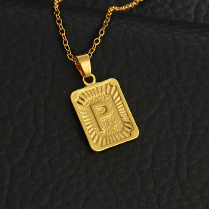Eloria – Collier Initiale Luxe