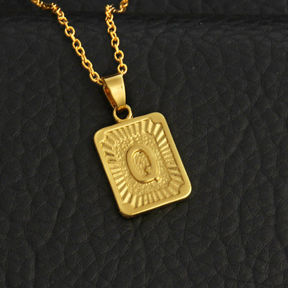 Eloria – Collier Initiale Luxe