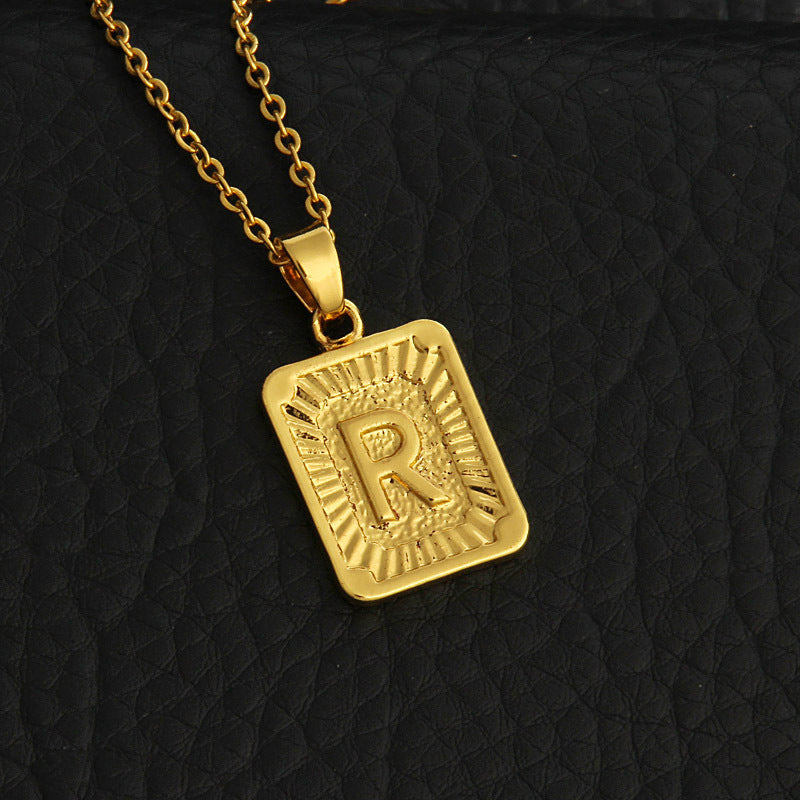 Eloria – Collier Initiale Luxe