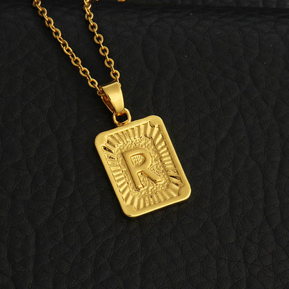 Eloria – Collier Initiale Luxe