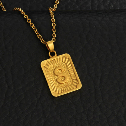 Eloria – Collier Initiale Luxe