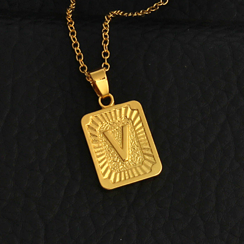 Eloria – Collier Initiale Luxe