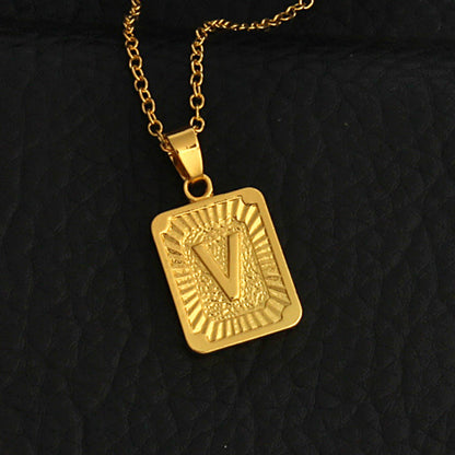 Eloria – Collier Initiale Luxe