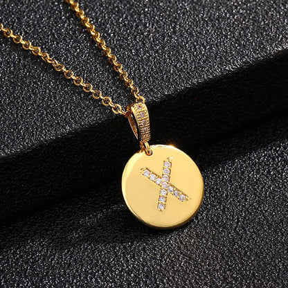 Alina – Collier Initiale Dorée