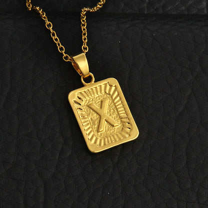 Eloria – Collier Initiale Luxe