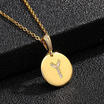 Alina – Collier Initiale Dorée