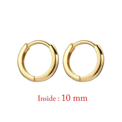 Ella – Boucles d'oreilles Anneau Naturelles Élégantes