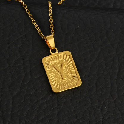 Eloria – Collier Initiale Luxe