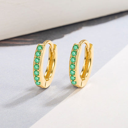 Selena – Boucles Pendantes Dorées Inspiration Marine