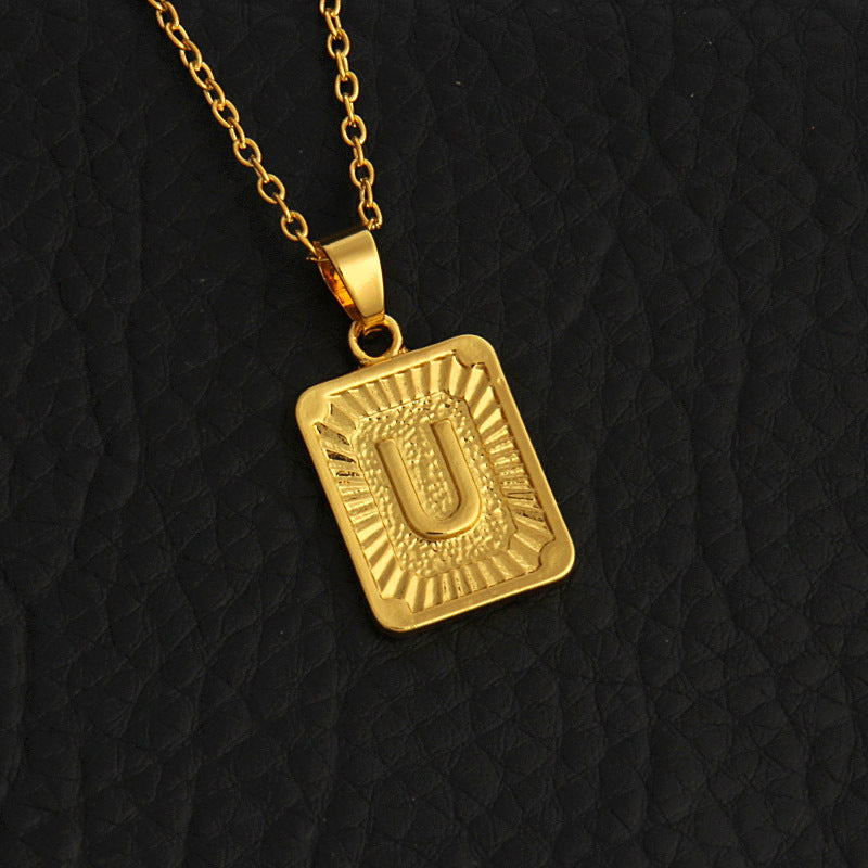 Eloria – Collier Initiale Luxe