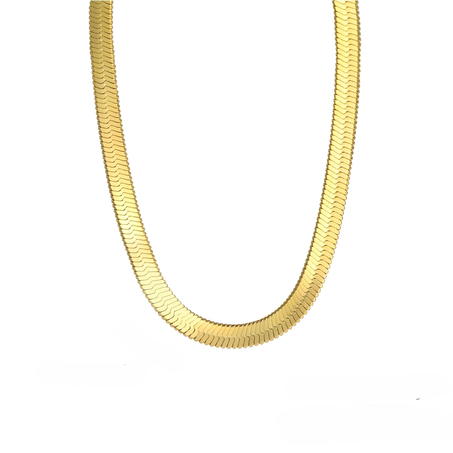 Naomie – Collier Choker Maille Serpent