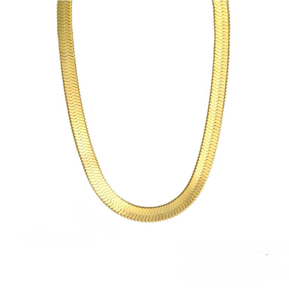 Naomie – Collier Choker Maille Serpent