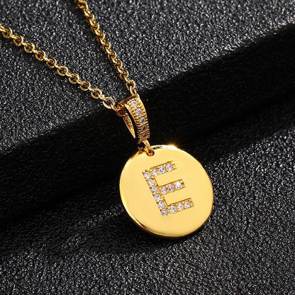 Alina – Collier Initiale Dorée