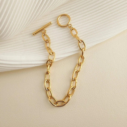 Valeria – Bracelet Zircon en Acier Inoxydable