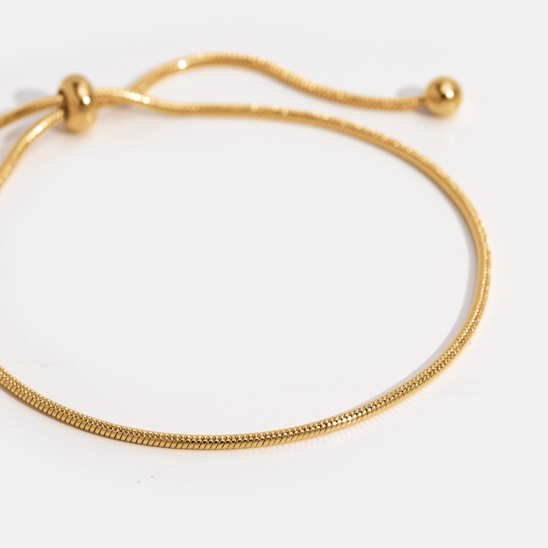 Madison – Bracelet Chaîne Doré Élégant