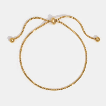 Madison – Bracelet Chaîne Doré Élégant