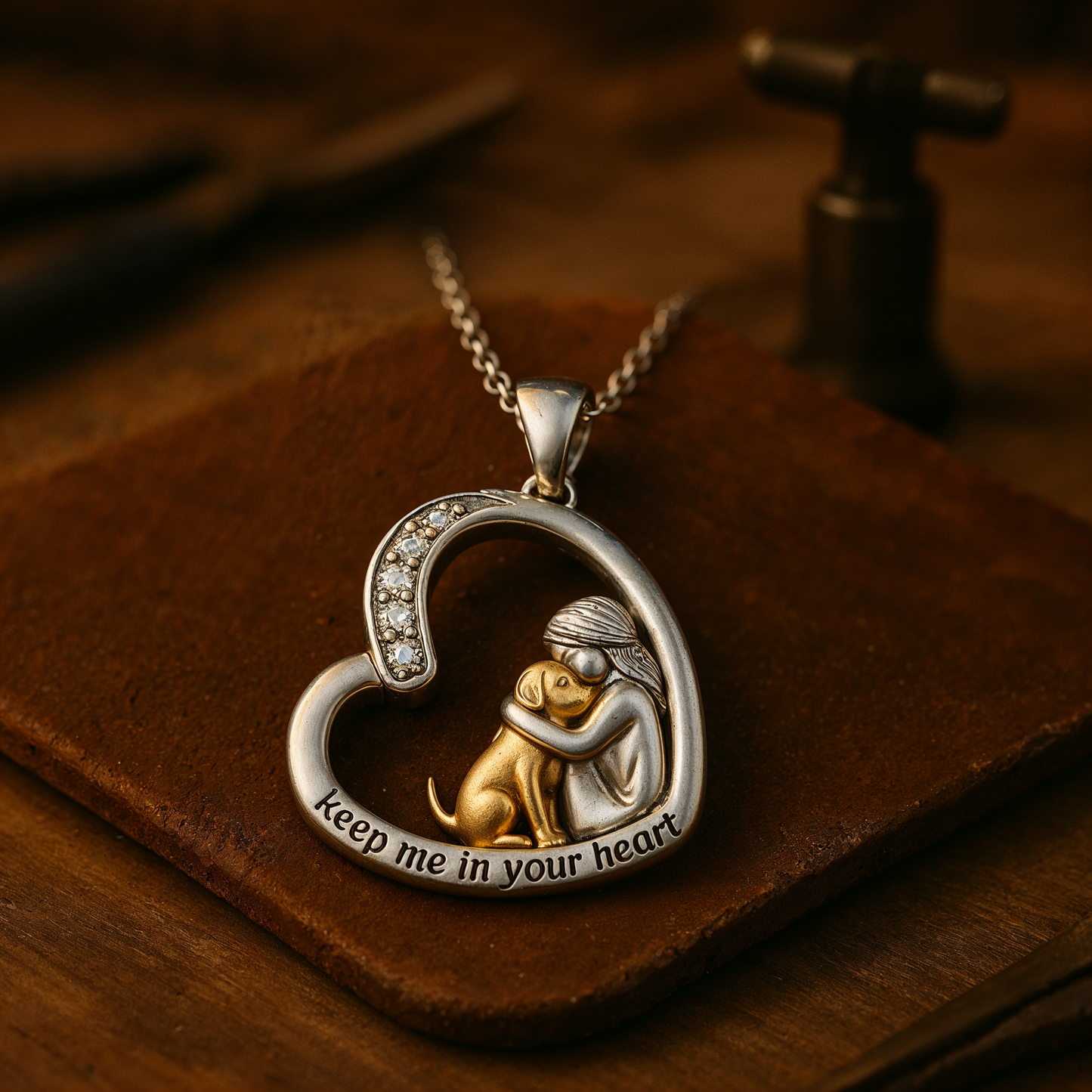 Mirai – Collier Cœur en Argent