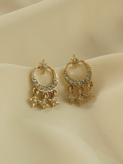 Jewel - Boucles d'oreilles scintillantes minuit