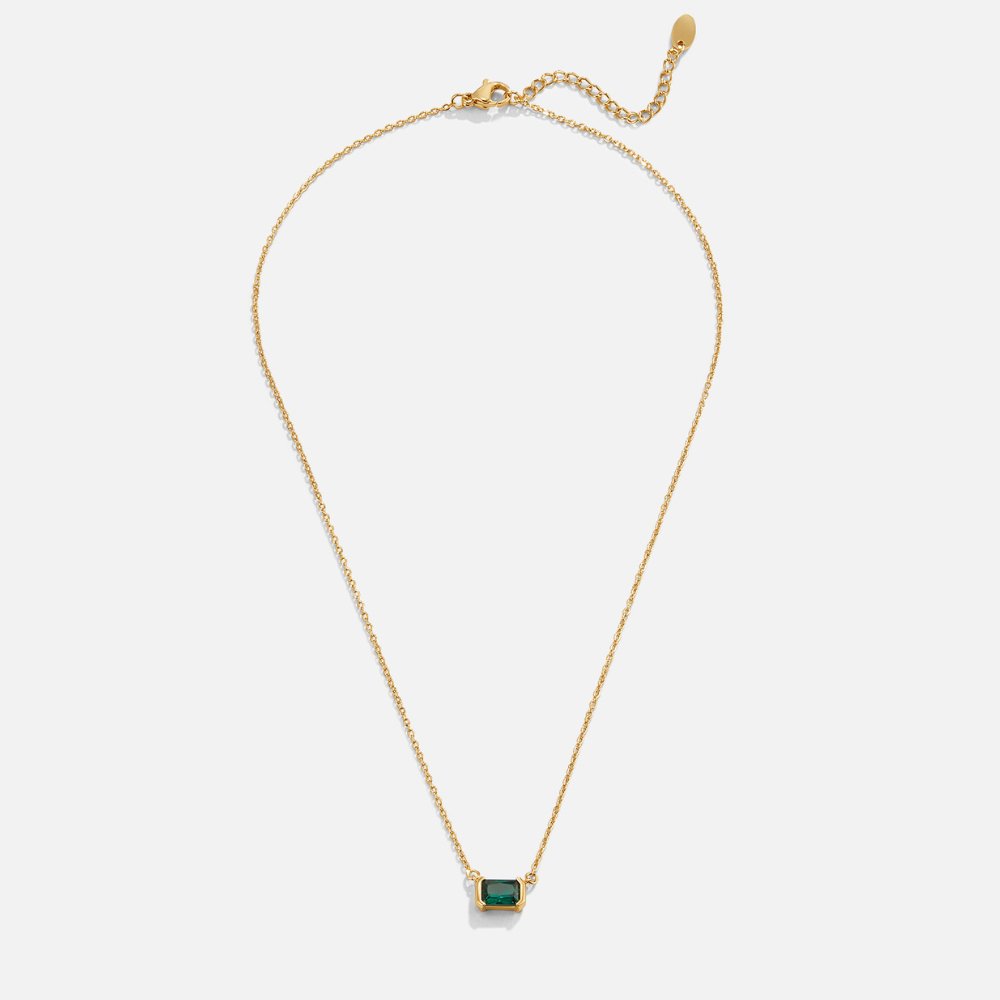 Moni – Collier Émeraude Verte