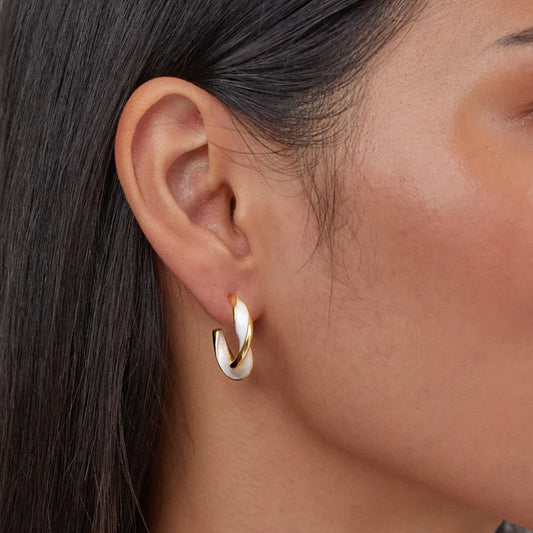 Maya – Boucles d’Oreilles C Émaillées