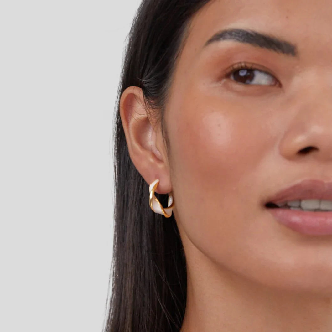 Maya – Boucles d’Oreilles C Émaillées