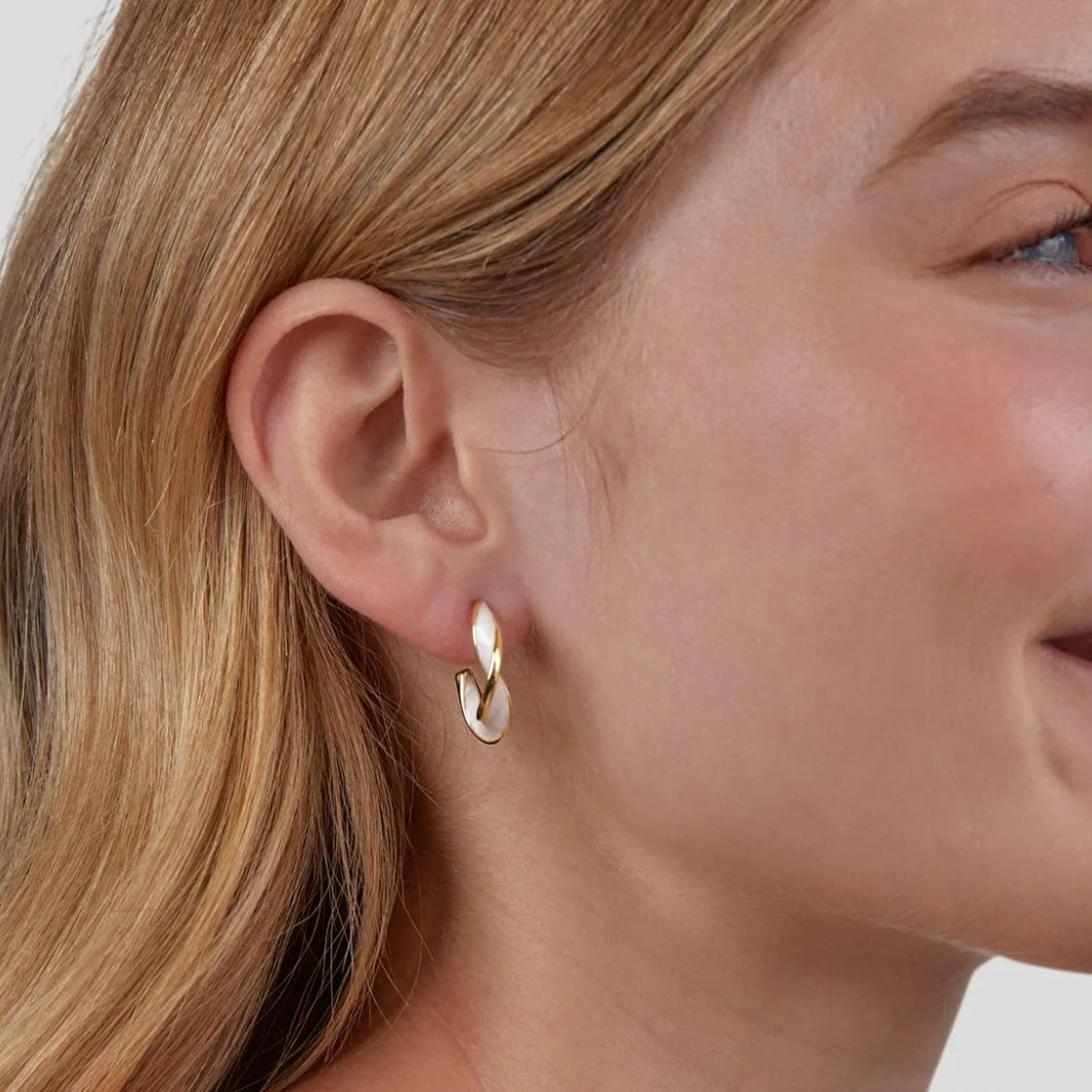 Maya – Boucles d’Oreilles C Émaillées