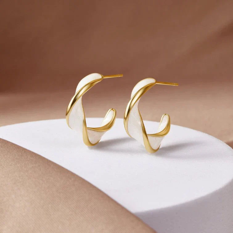 Maya – Boucles d’Oreilles C Émaillées