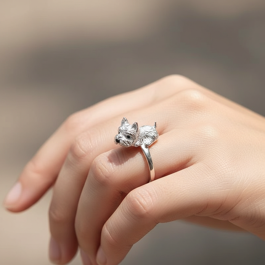 Koko – Bague Chiot Dessin Animé Créative