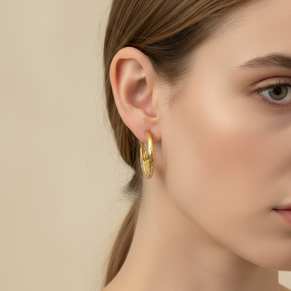Maeva – Boucles d’Oreilles Irrégulières