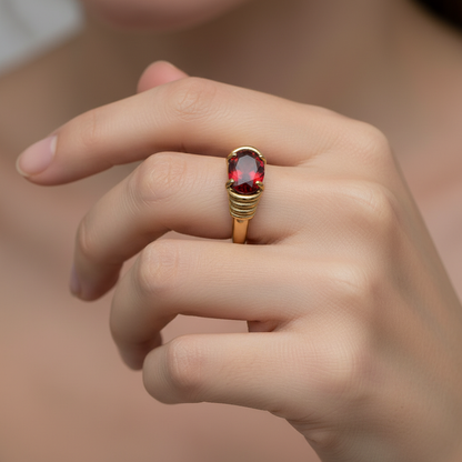 Lana – Bague Pierre Élégante