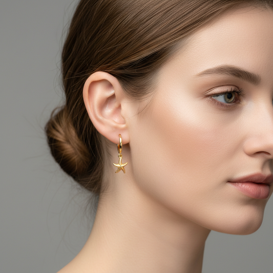 Lella – Boucles Étoile de Mer Tropicale