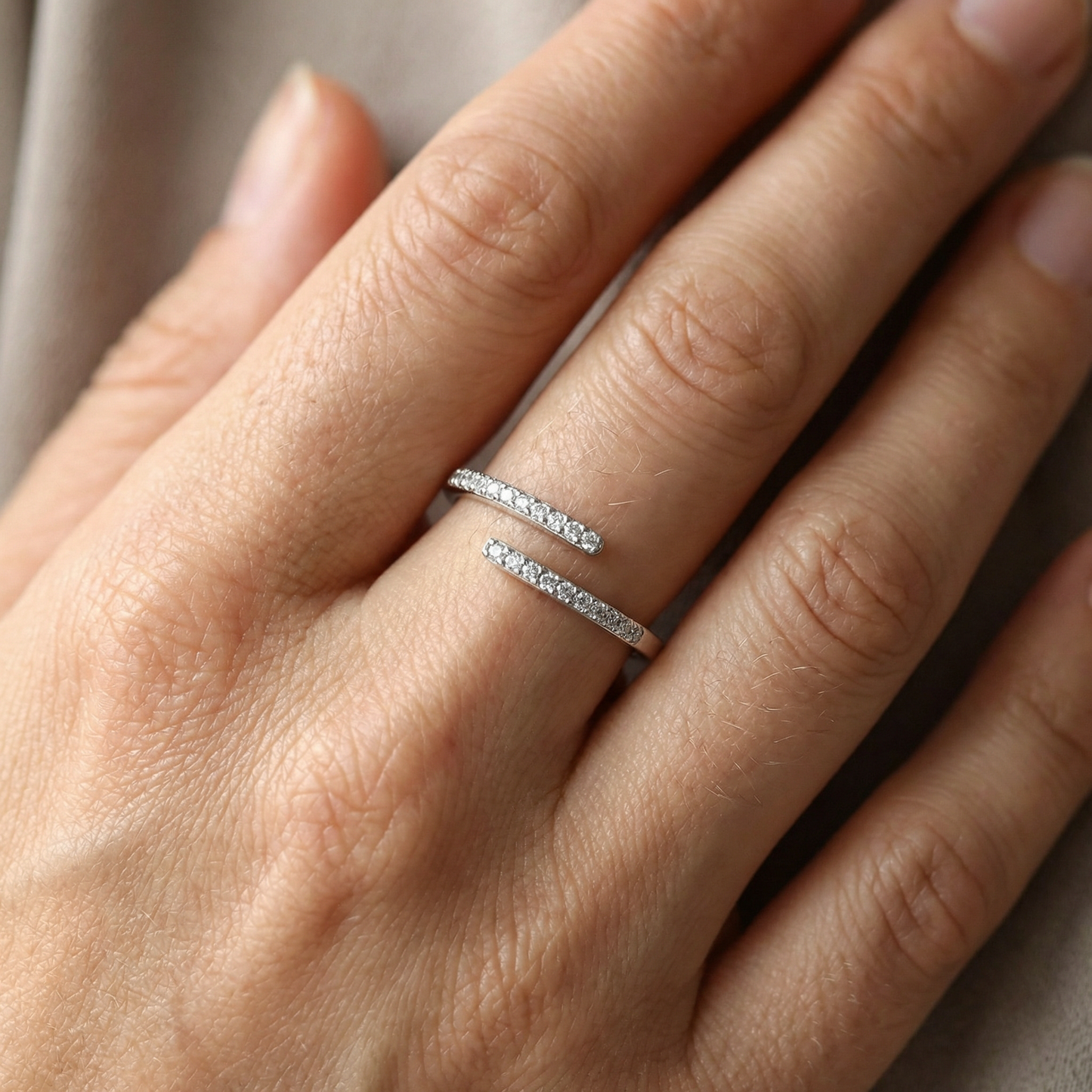Anika – Bague Anneau Élégante