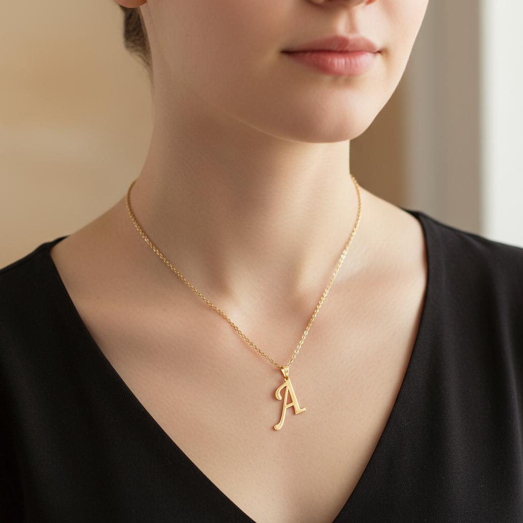 Alessia – Collier Initiale 26 Lettres
