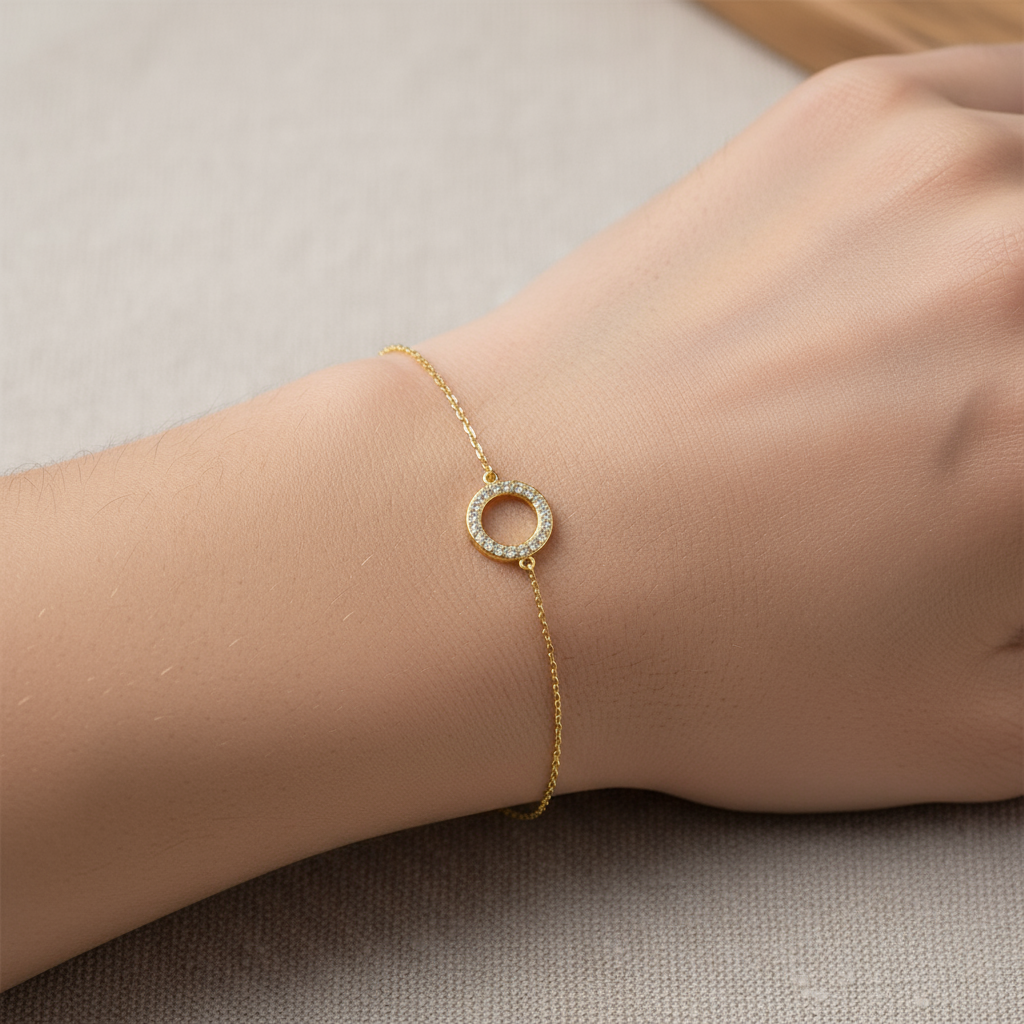 Minori – Bracelet Cercle Scintillant