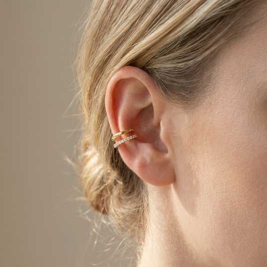 Kelly – Manchette d'Oreille en Or
