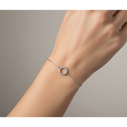 Minori – Bracelet Cercle Scintillant