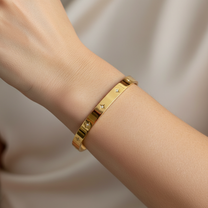 Joan – Bracelet Élégant en Acier Inoxydable