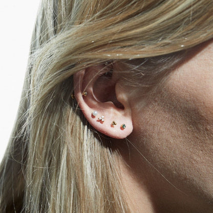 Whitney – Labret Cluster Trilogie en Cristaux