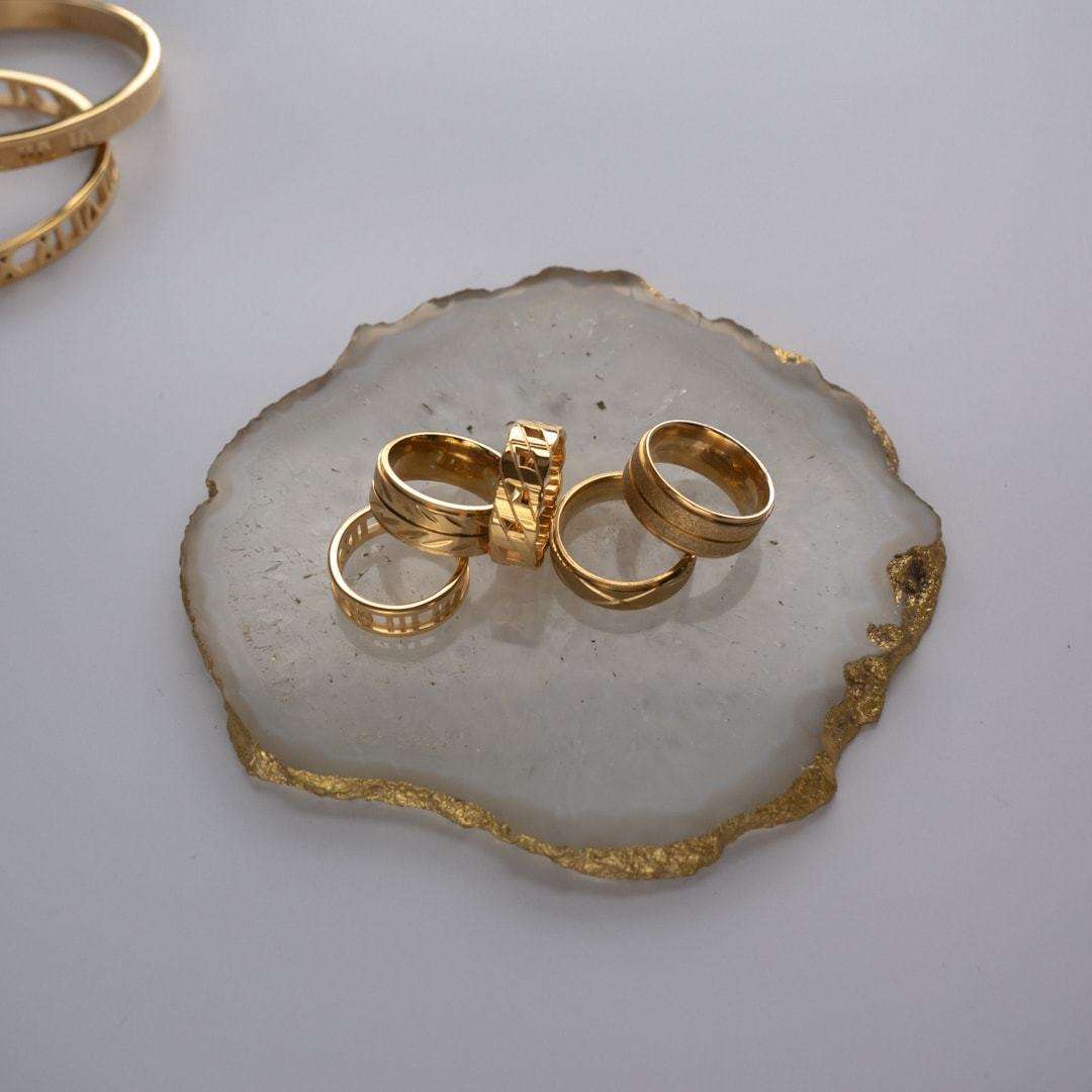 Valérie – Bague à Chiffres Romains Élégante