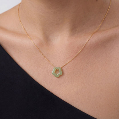 Collier Femme avec Pendentif Fleur