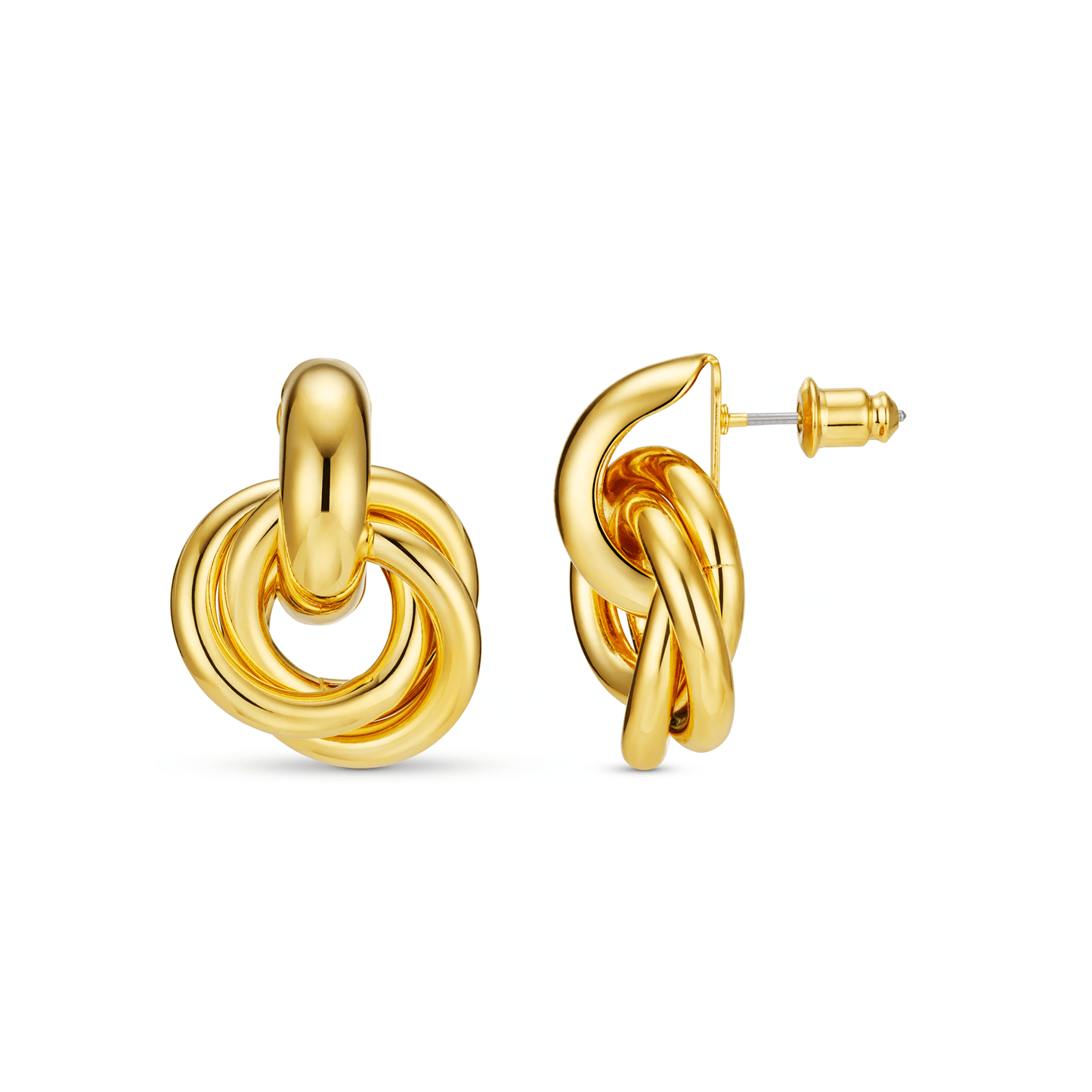 Rania – Boucles Dorées Design Entrelacé