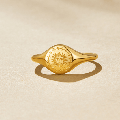 Solenne – Bague Solstice Dorée